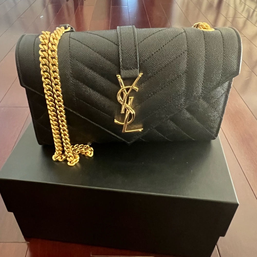 Brand New (authentic) YSL small envelope handbag